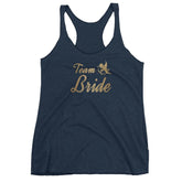 Bachelorette Party Team Bride for Wedding Ideas Bridal Shower Women's Racerback Tank, Tops, $ 27.95, A Moment Of Now™
